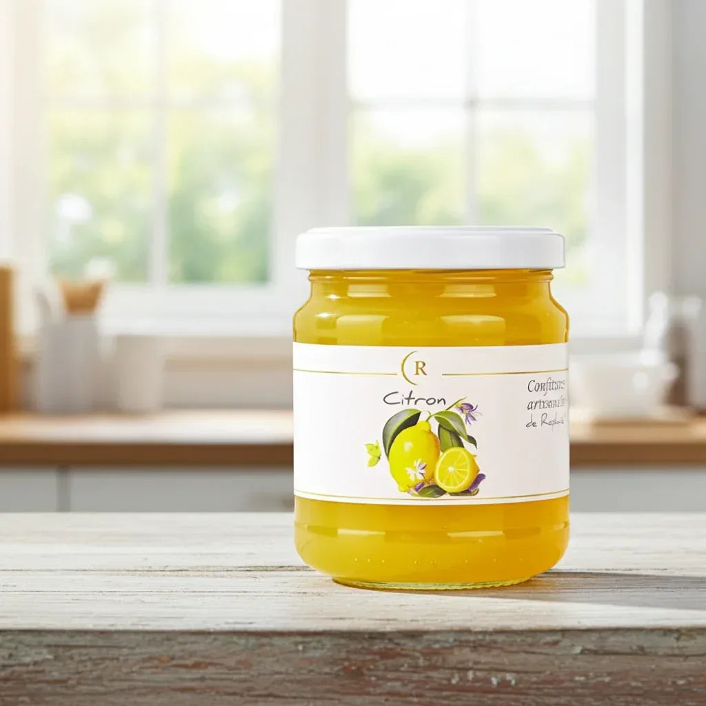 Zitronen-Konfitüre 250g - Confitures de Raphaël - Maître Philippe & Filles