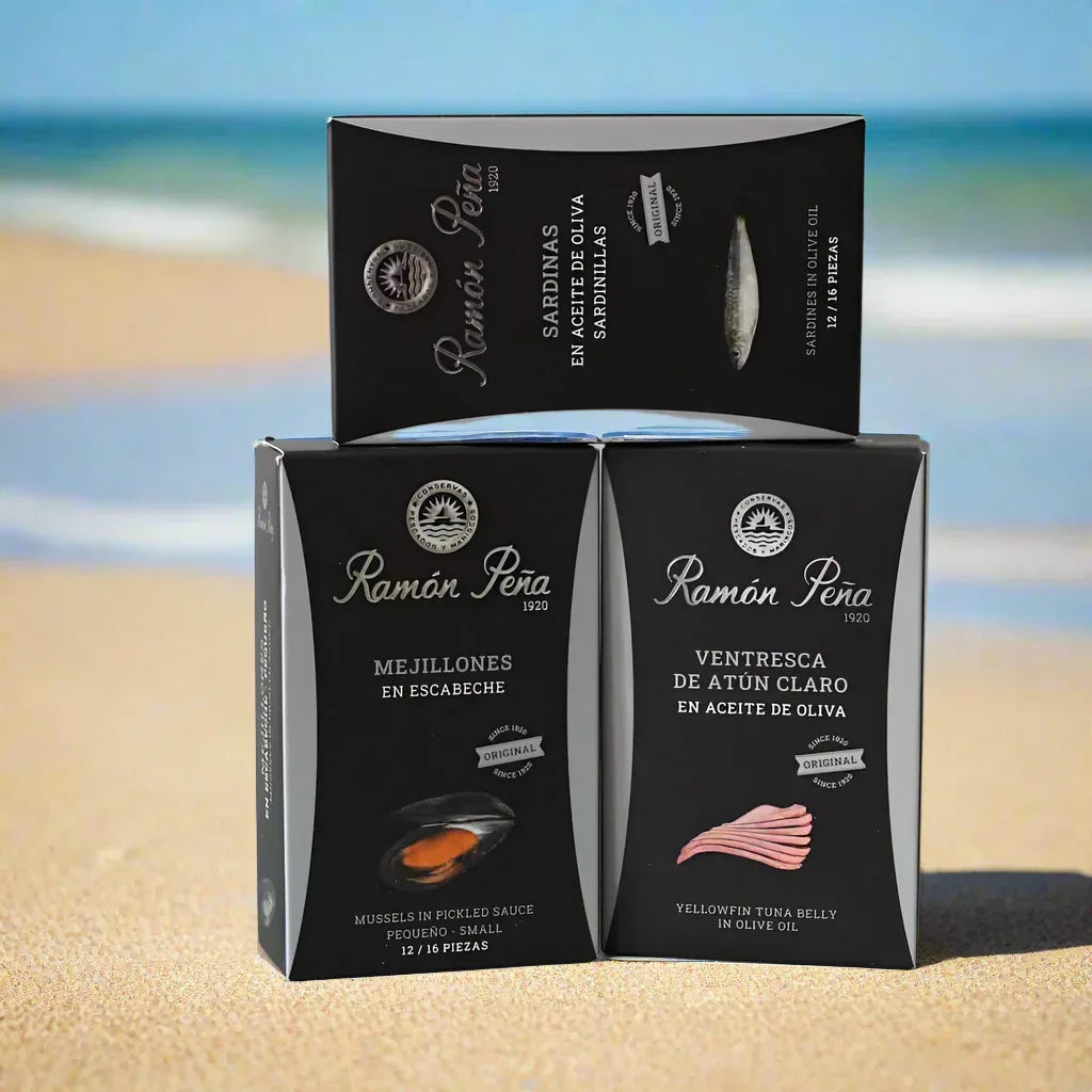 Trio-Box aus Galizien - Schätze der Meere - Ramon Pena - Maître Philippe & Filles