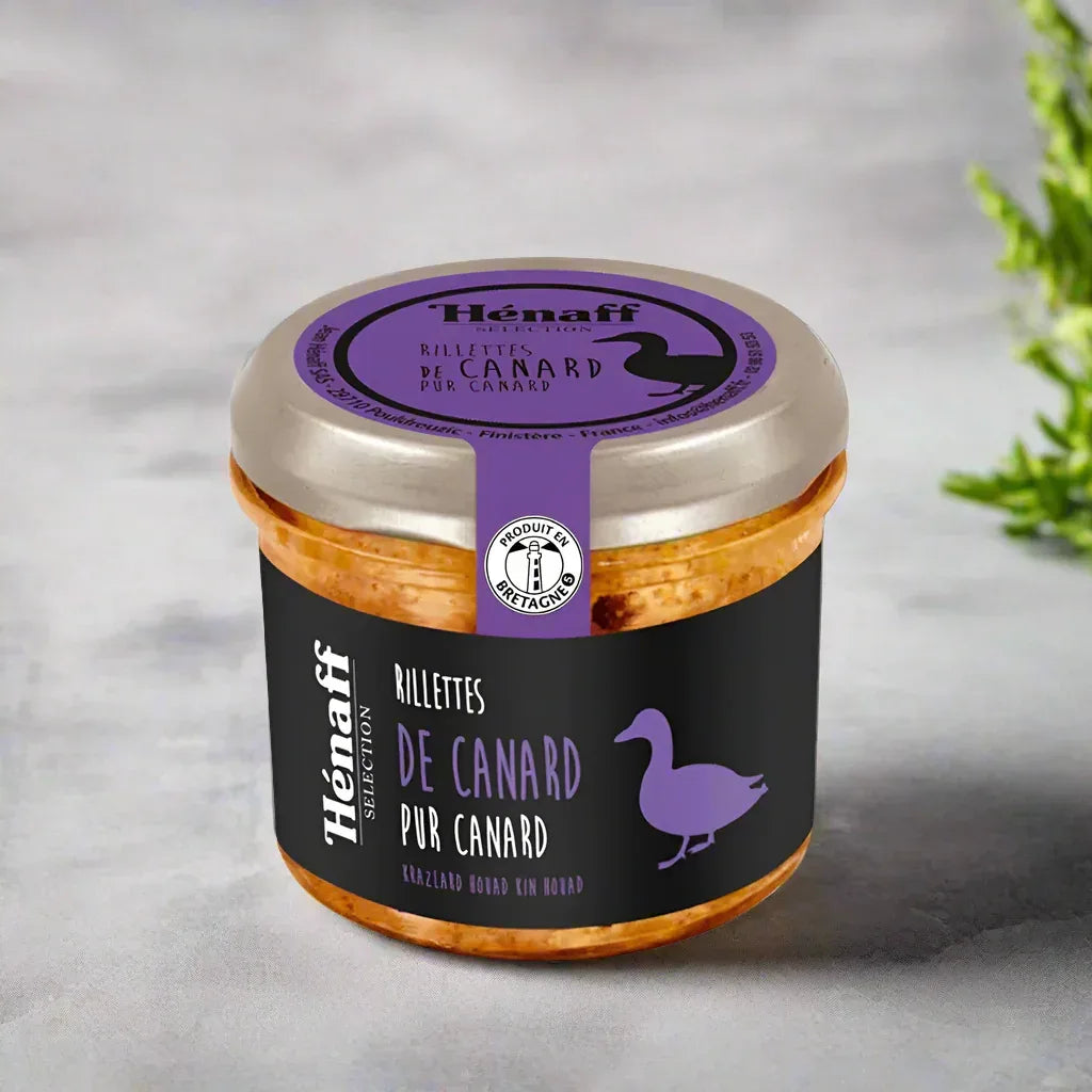 Enten-Rillettes - pur canard 90g - Henaff - Maître Philippe & Filles