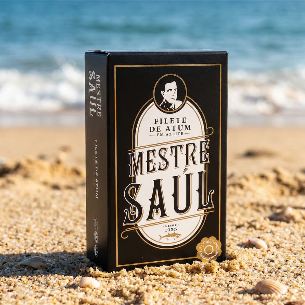 “Mestre Saul” Thunfischfilet in Olivenöl - Sonderedition Santa Catarina