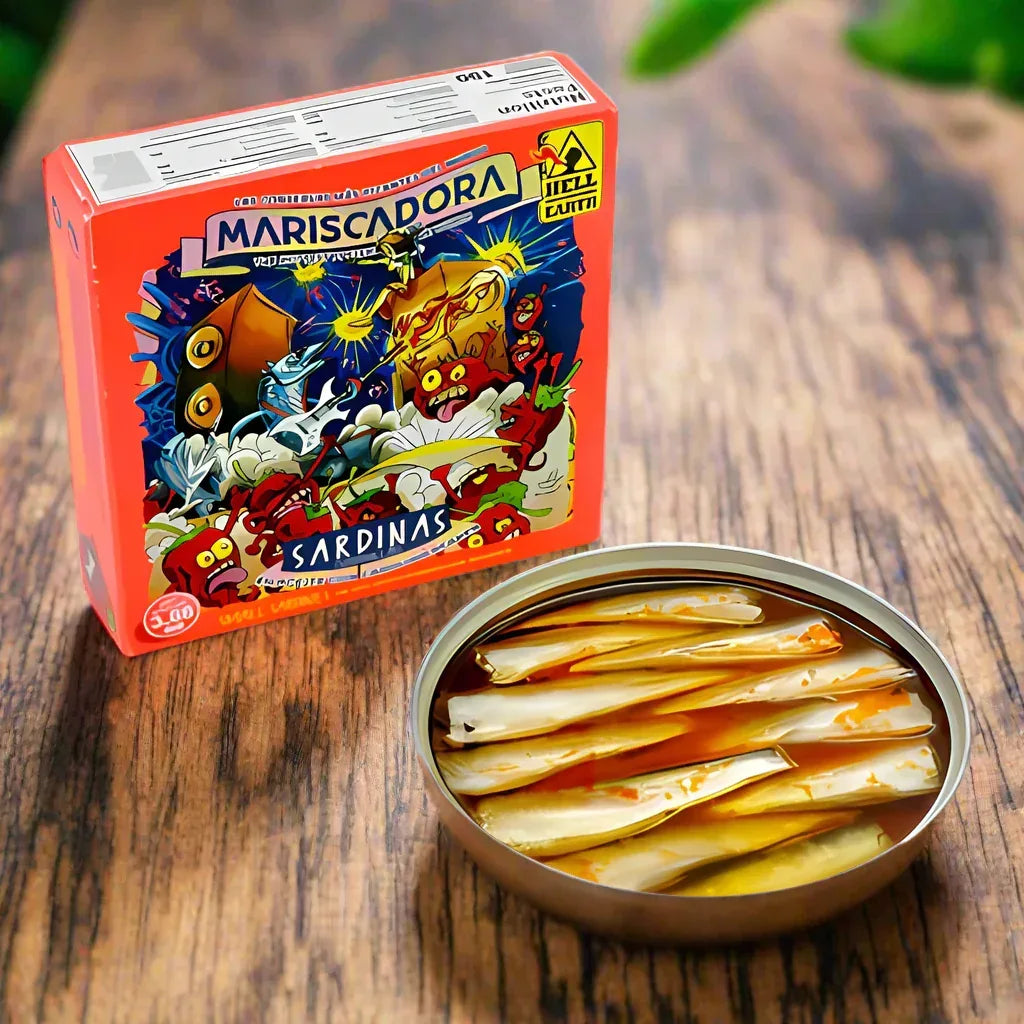 Sardinilla Carolina Reaper 110g 🌶️ 🌶️ 🌶️ - Mariscadora - Maître Philippe & Filles