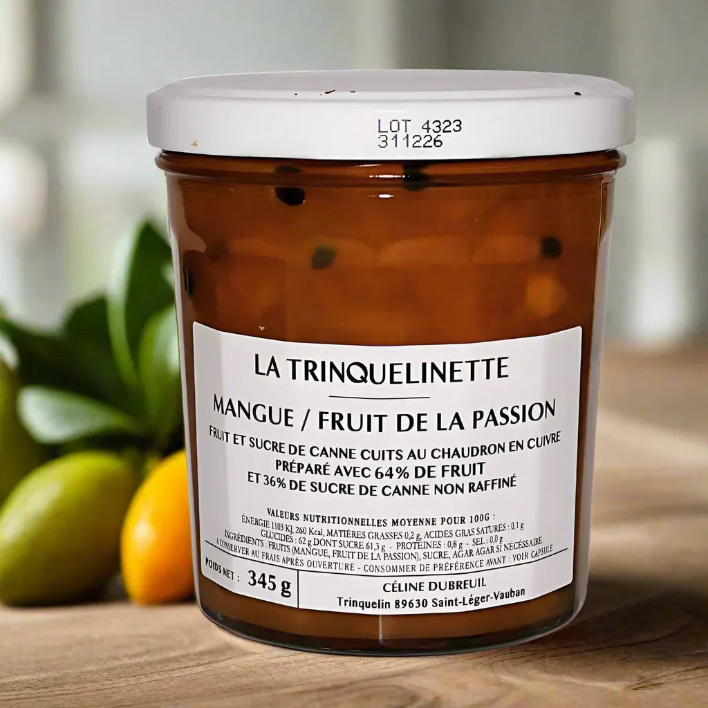 Mango-Passionsfrucht-Konfitüre - La Trinquelinette - Maître Philippe & Filles