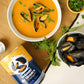 Velouté de Moules de Bretagne – Bretonische Muschelsuppe Belle Iloise