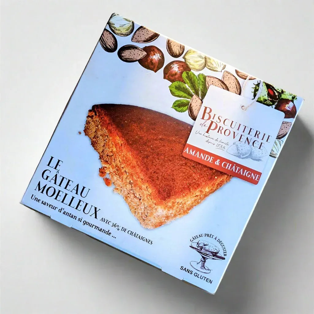 Amandier Châtaigne (glutenfreier Mandel-und-Maronenkuchen) - Biscuiterie de Provence - Maître Philippe & Filles