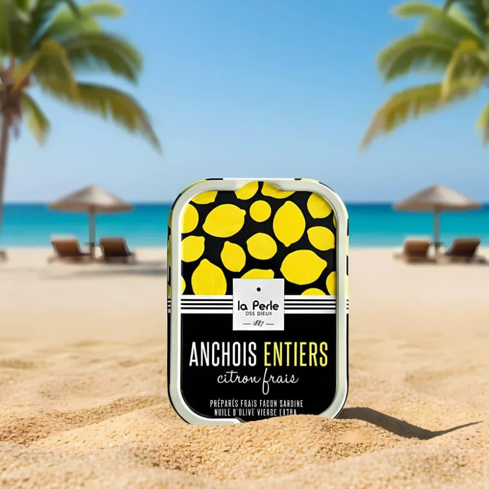 Ganze Sardellen mit frischer Zitrone - Perle des Dieux - Maître Philippe & Filles