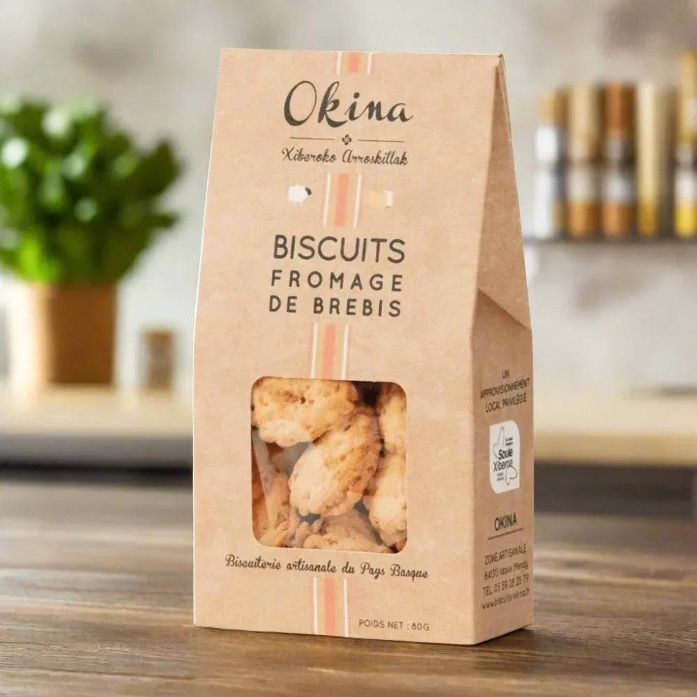 Biscuits mit Schafskäse aus Baskenland - Okina - Maître Philippe & Filles