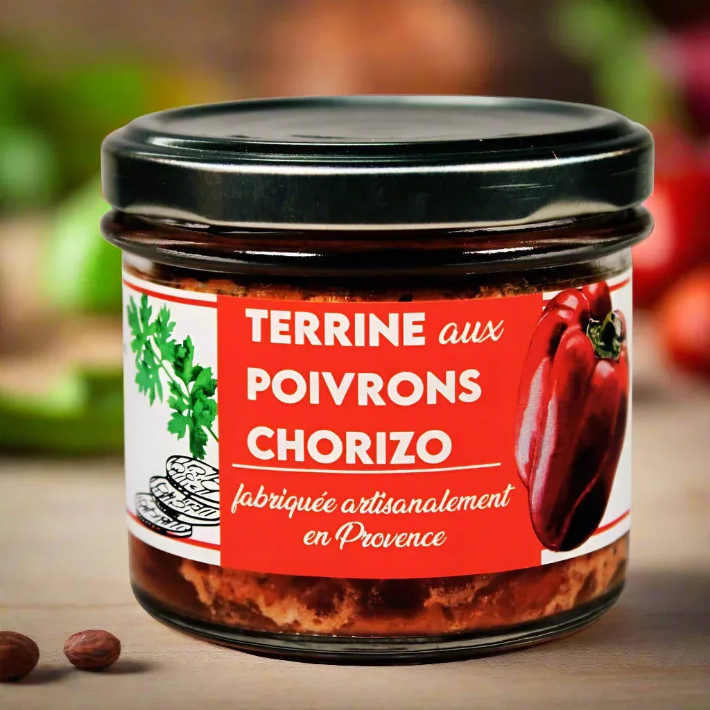 Bergschwein-Terrine mit Paprika und Chorizo 90g - Maison Telme - Maître Philippe & Filles