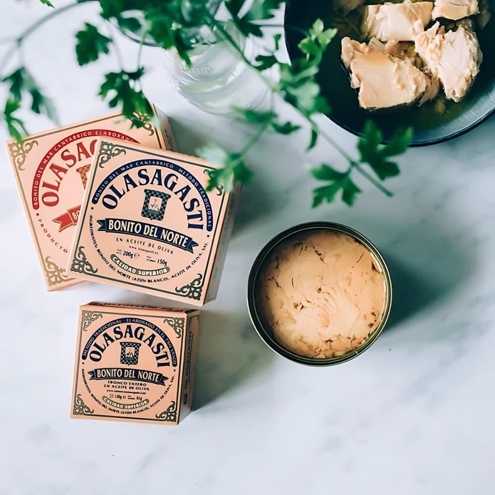 Das Olasagasti Thunfisch-Quartett: Die Krönung baskischer Konservenkunst - Conservas Olasagasti - Maître Philippe & Filles