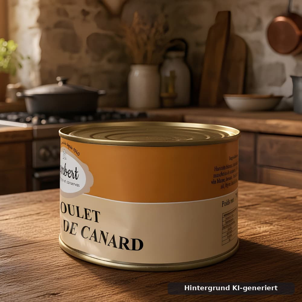Cassoulet mit Entenconfit aus dem Périgord 800g (zerbeult) Maison Lembert