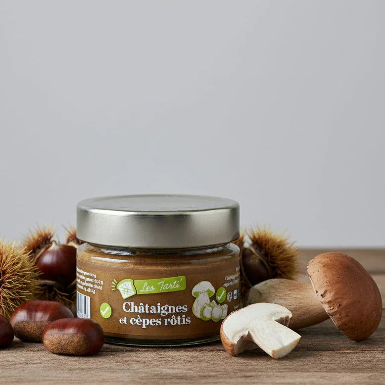 Brotaufstrich mit Kastanien und gerösteten Steinpilzen 85g - Maison Lembert - Maître Philippe & Filles
