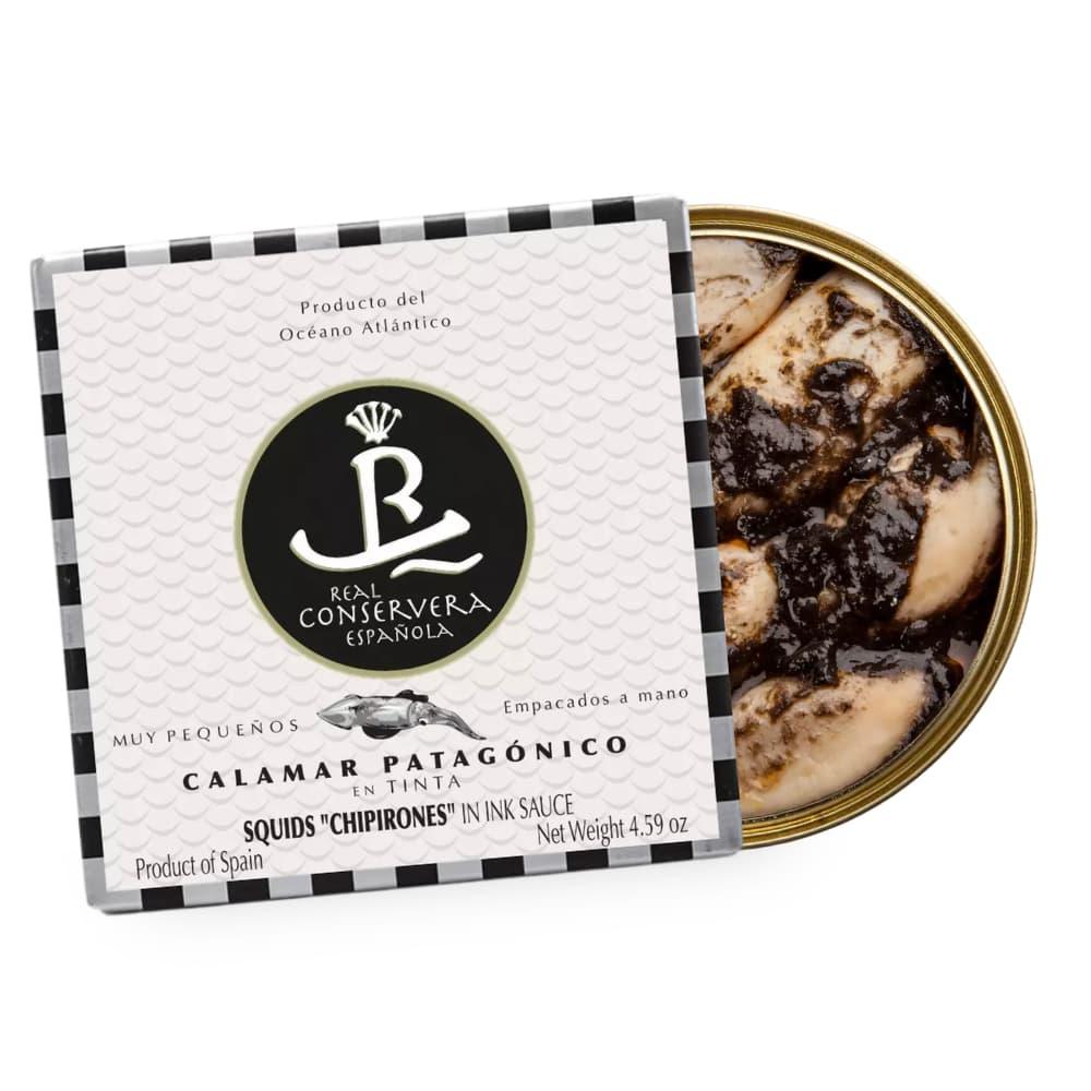 Chipirones in eigener Tinte – Handgefüllte Delikatesse - Real Conservera Española - Maître Philippe & Filles