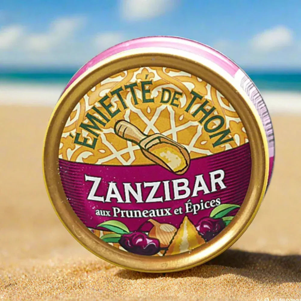 Émietté vom Thunfisch "Zanzibar" mit Dörrpflaumen und Gewürzen - Belle Iloise - Maître Philippe & Filles