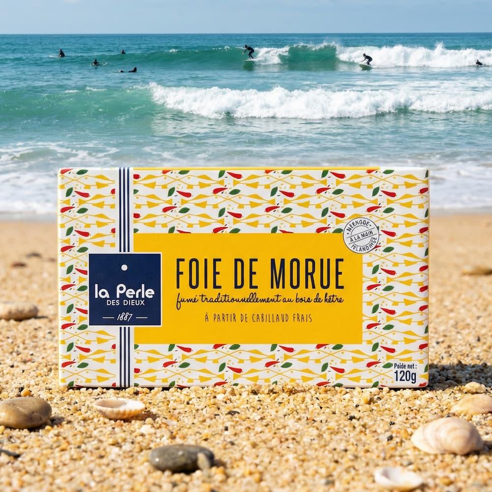 Dorschleber geräuchert auf Buchenholz - Perle des Dieux - Maître Philippe & Filles