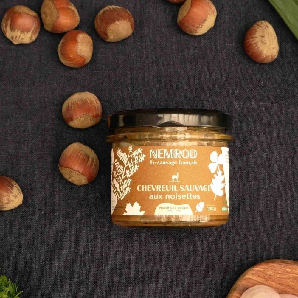 Hirschterrine mit Haselnüssen - Wild - 100g - Nemrod - Maître Philippe & Filles