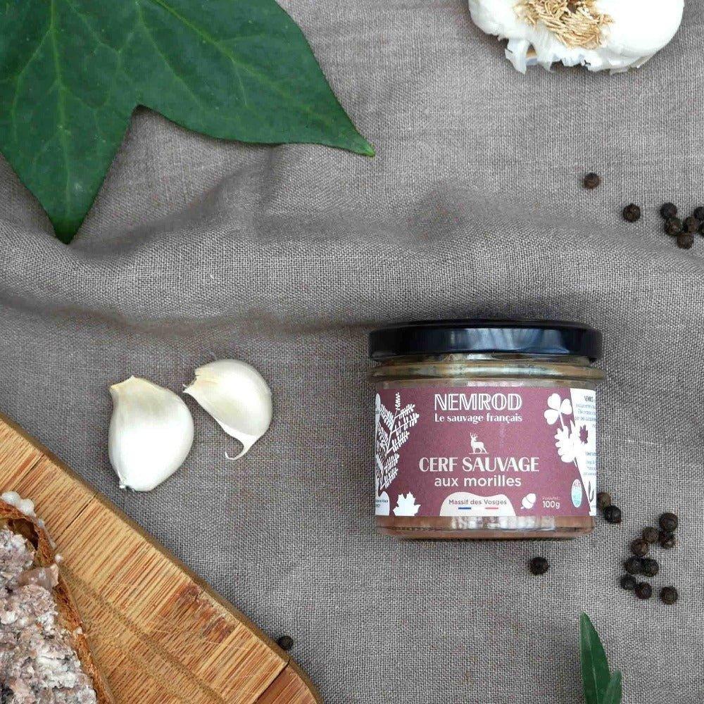 Hirschterrine mit Morcheln - Wild 100g - Nemrod - Maître Philippe & Filles