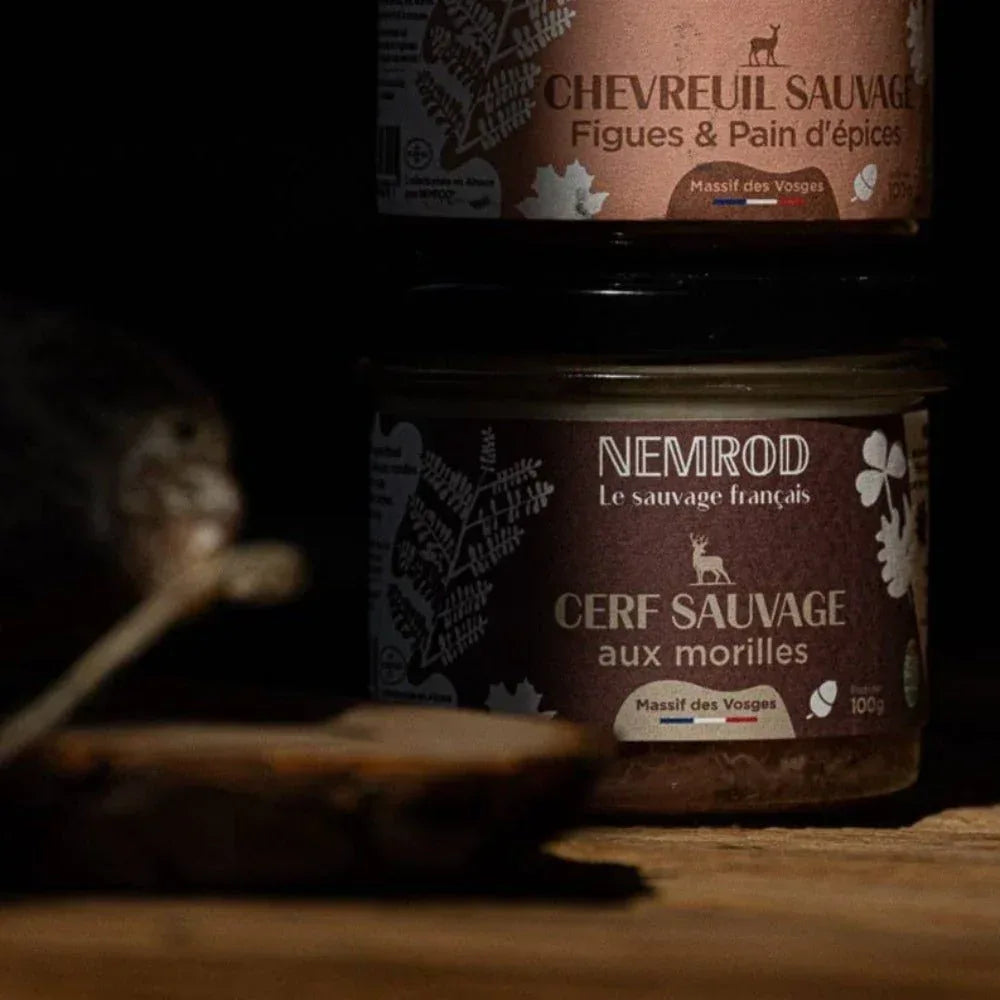 Hirschterrine mit Morcheln - Wild 100g - Nemrod - Maître Philippe & Filles