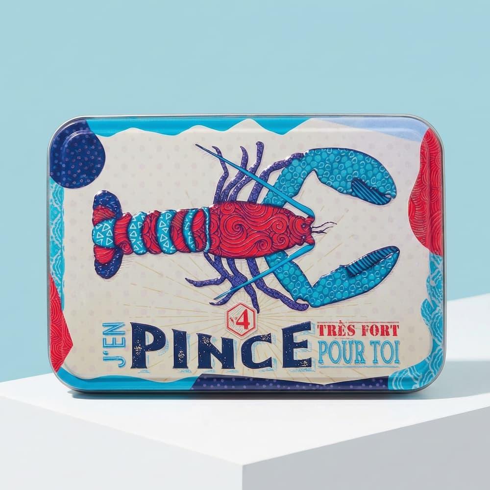 Bretonische Galettes und Palets "pur beurre" - Metalldosen 350g "La Mer" - Atelier D - Maître Philippe & Filles