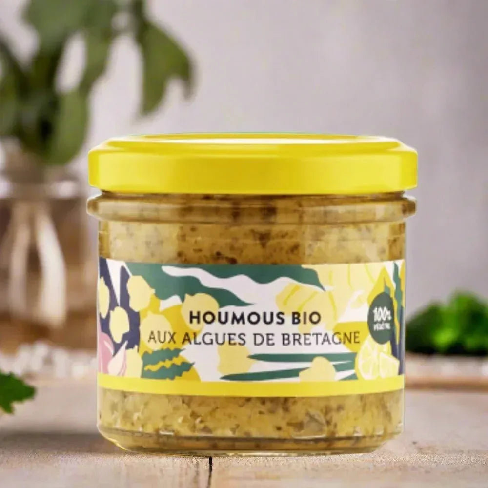 Hummus mit Algen aus der Bretagne Belle Iloise