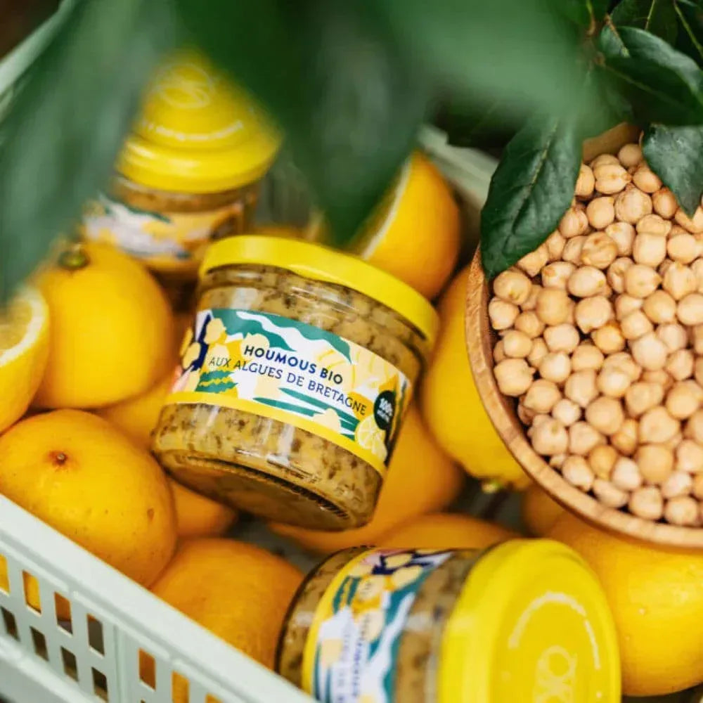 Hummus mit Algen aus der Bretagne Belle Iloise