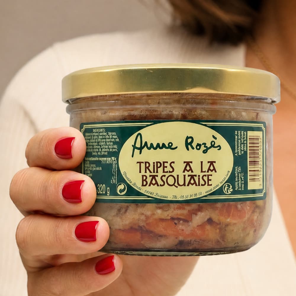 Kutteln auf baskische Art (Tripes à la Basquaise) - 320g Anne Rozes