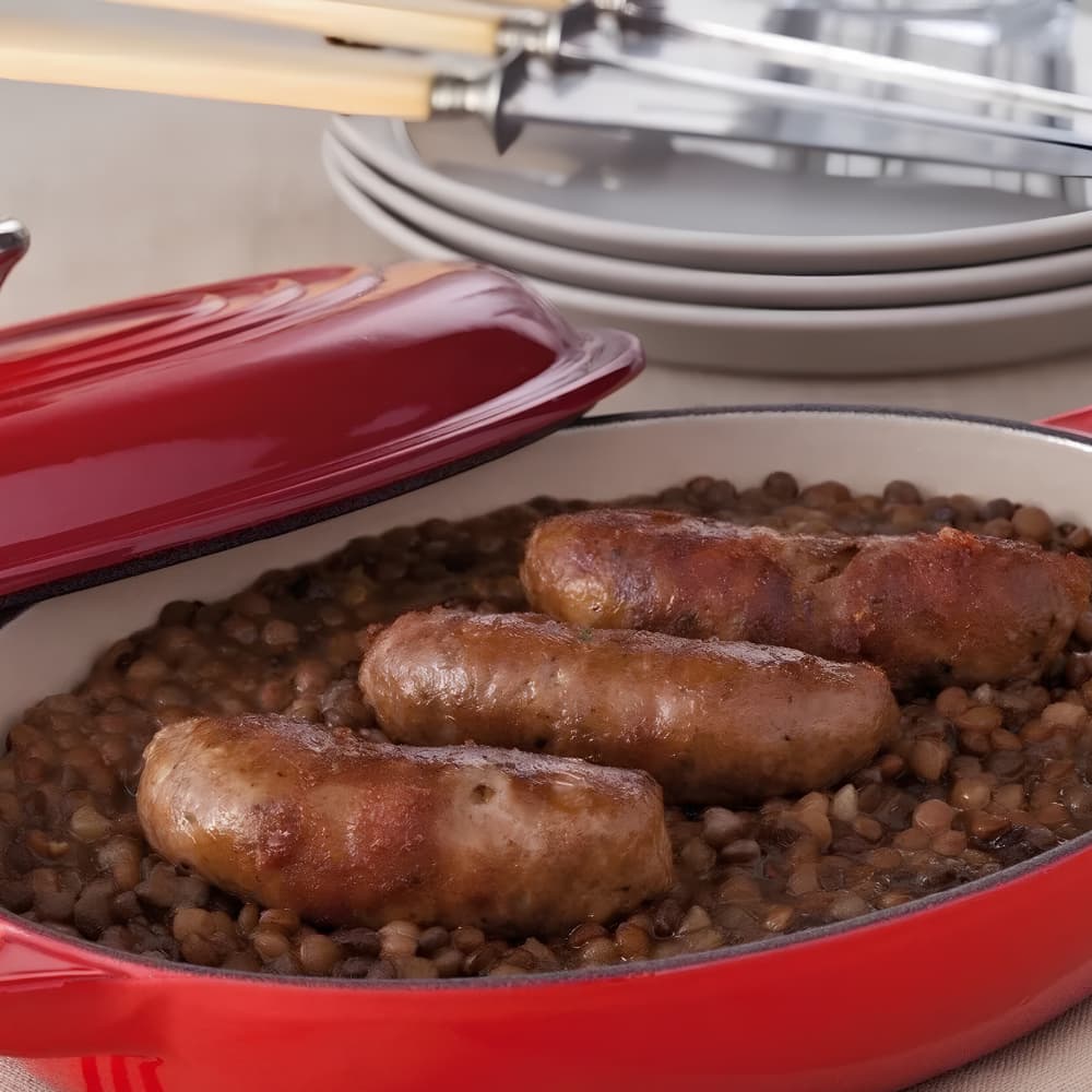 Saucisses aux Lentilles – Linsen mit Würstchen aus dem Baskenland Anne Rozes