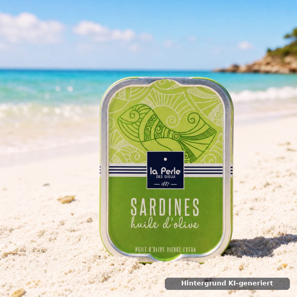 Sardinen in nativen Olivenöl "La Perle"