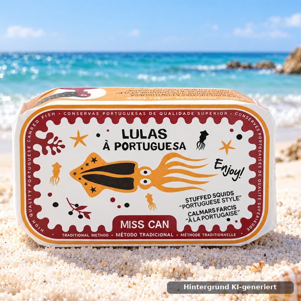 Lulas Recheadas à Portuguesa 115g Miss Can | Wildfang Miss Can
