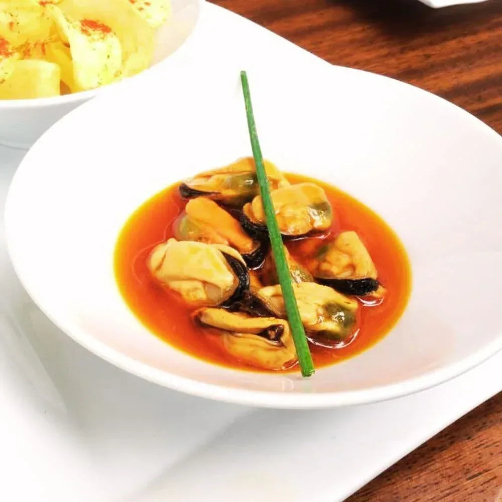 Miesmuscheln aus Galizien in Sauce Escabèche N°24 - Conservas La Brujala - Maître Philippe & Filles