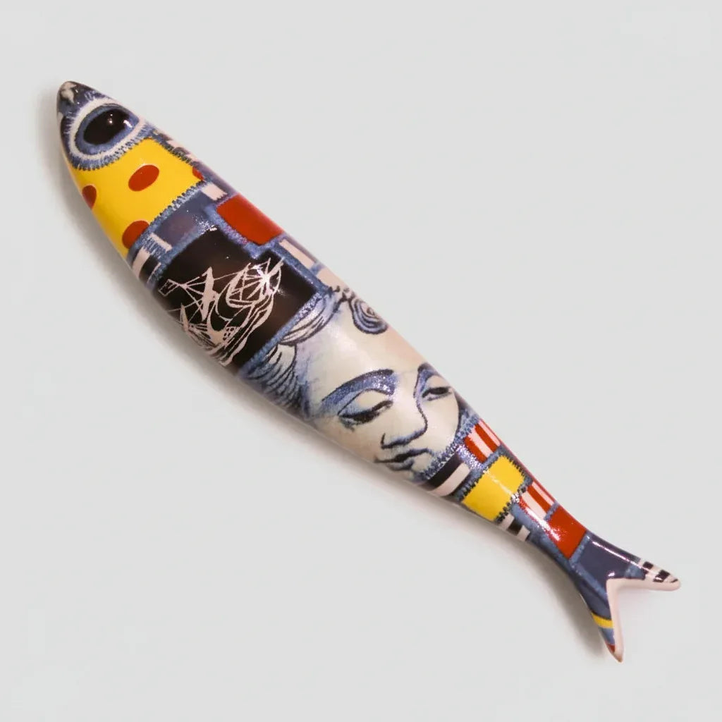 Sardinha de Lisboa - “Patchwork” - von Bordallo Pinheiro - Bordallo Pinheiro - Maître Philippe & Filles