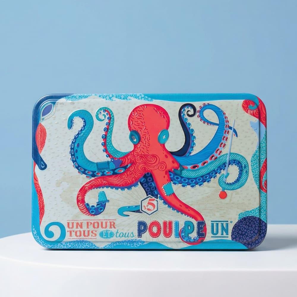 Bretonische Galettes und Palets "pur beurre" - Metalldosen 350g "La Mer" - Atelier D - Maître Philippe & Filles