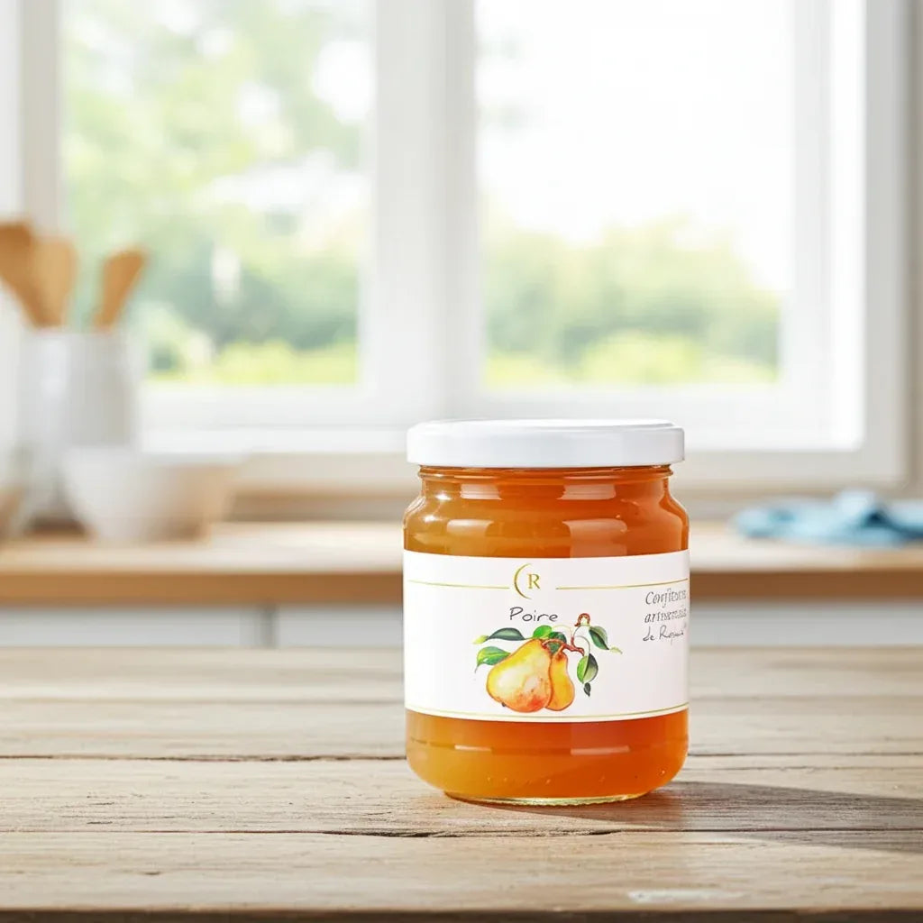 Birne-Konfitüre 250g - Confitures de Raphaël - Maître Philippe & Filles