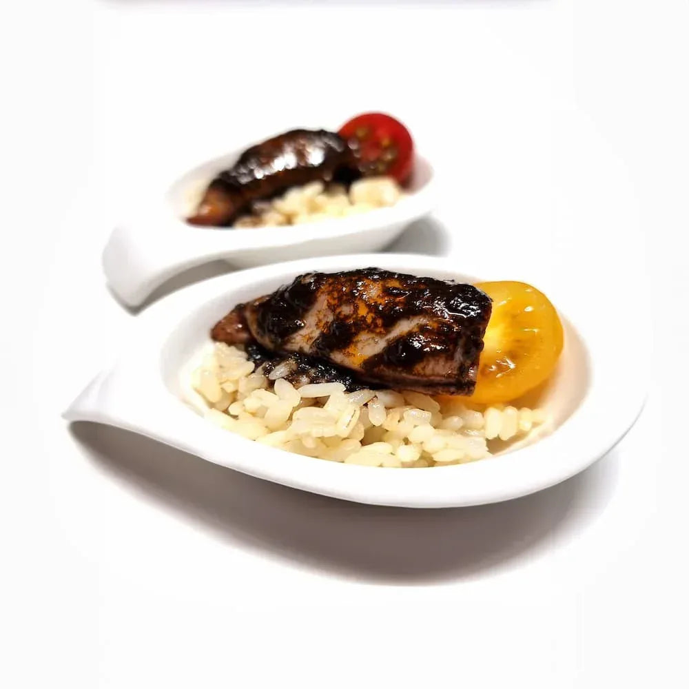 Chipirones in eigener Tinte (Kleine Tintenfische aus Galizien) - Ramon Pena - Maître Philippe & Filles