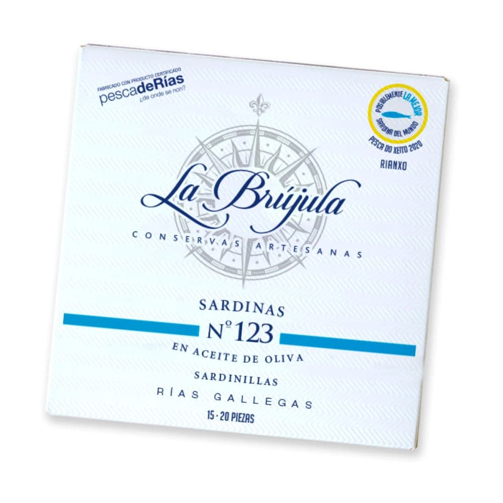 Sardinas do Xeito N°123 in Olivenöl Conservas La Brújula