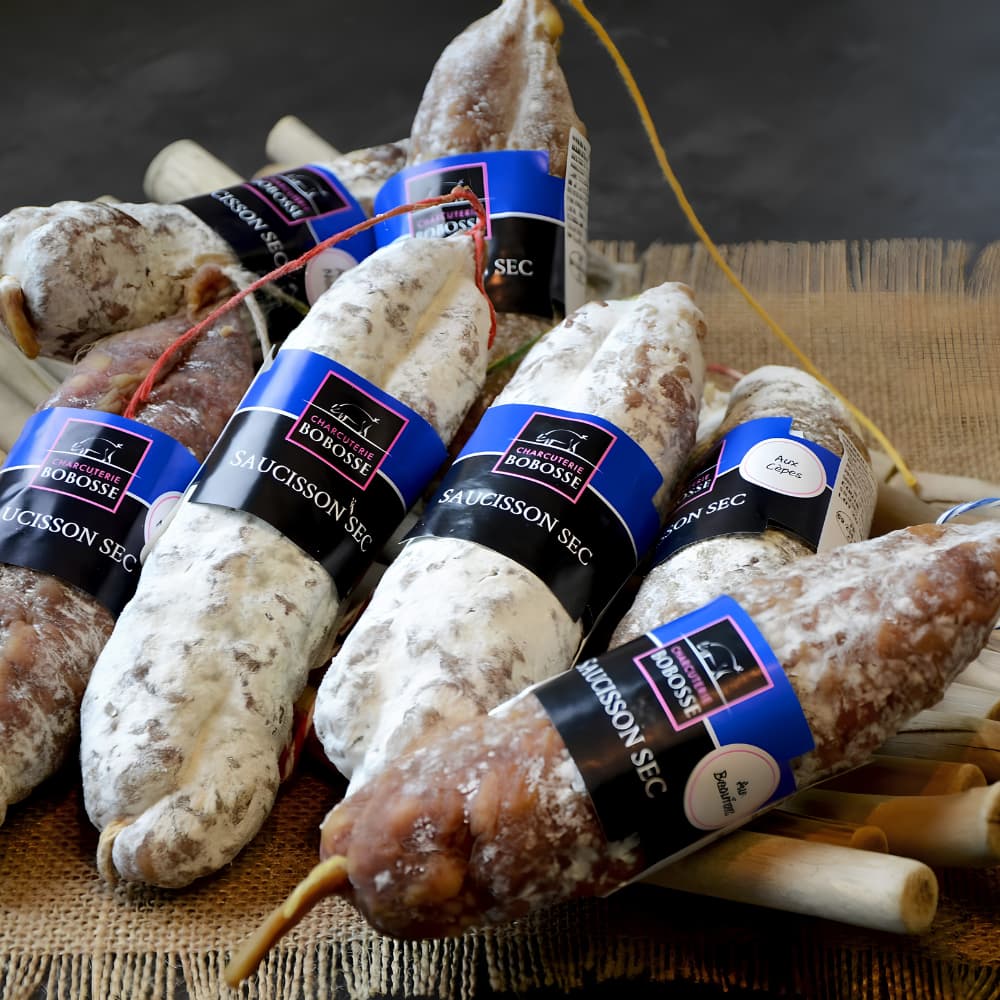 Saucisson sec Olive & Tomate Bobosse (ca. 180g) Bobosse Lyon