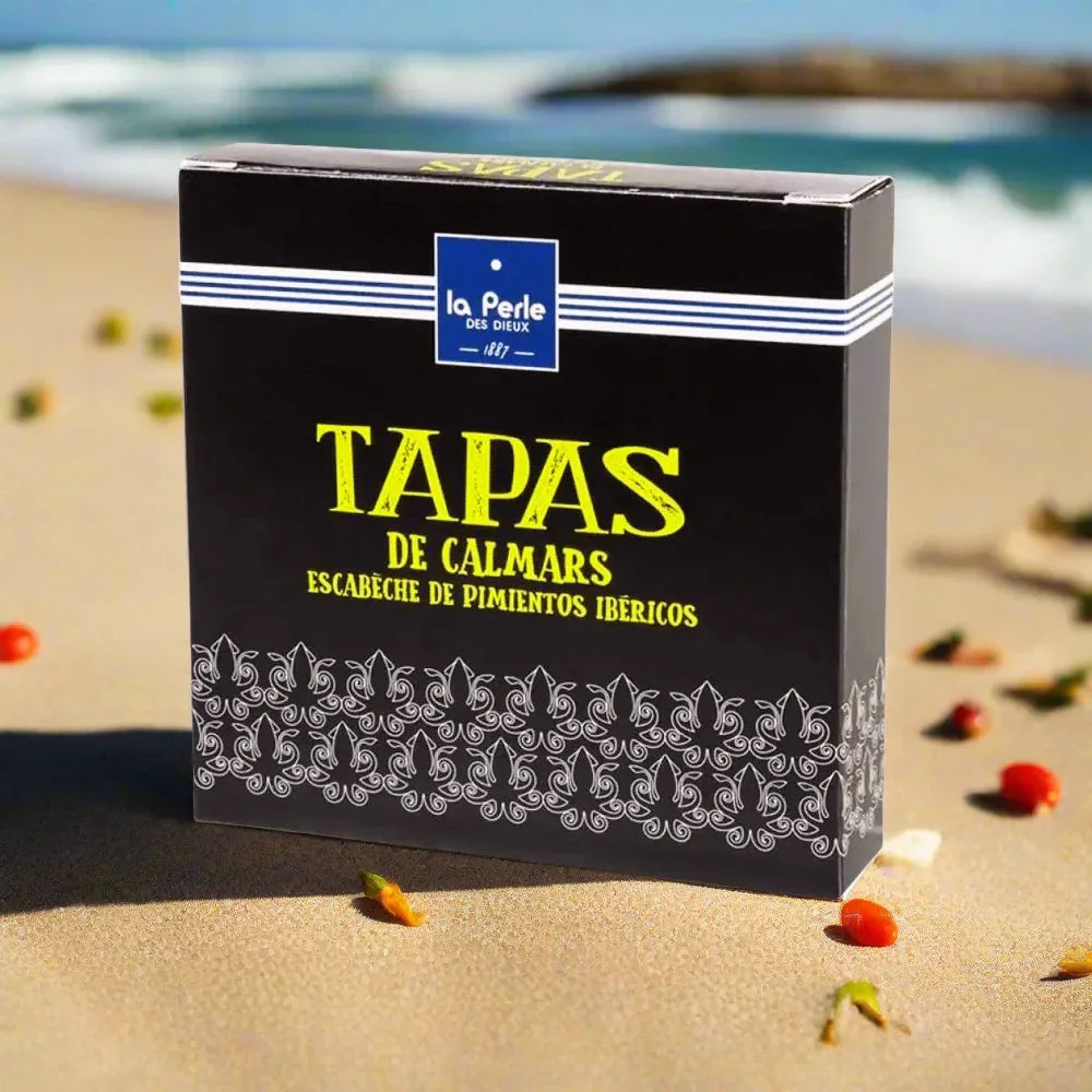 Tapas von Kalmare mit Pimientos Ibericos - Perle des Dieux - Maître Philippe & Filles