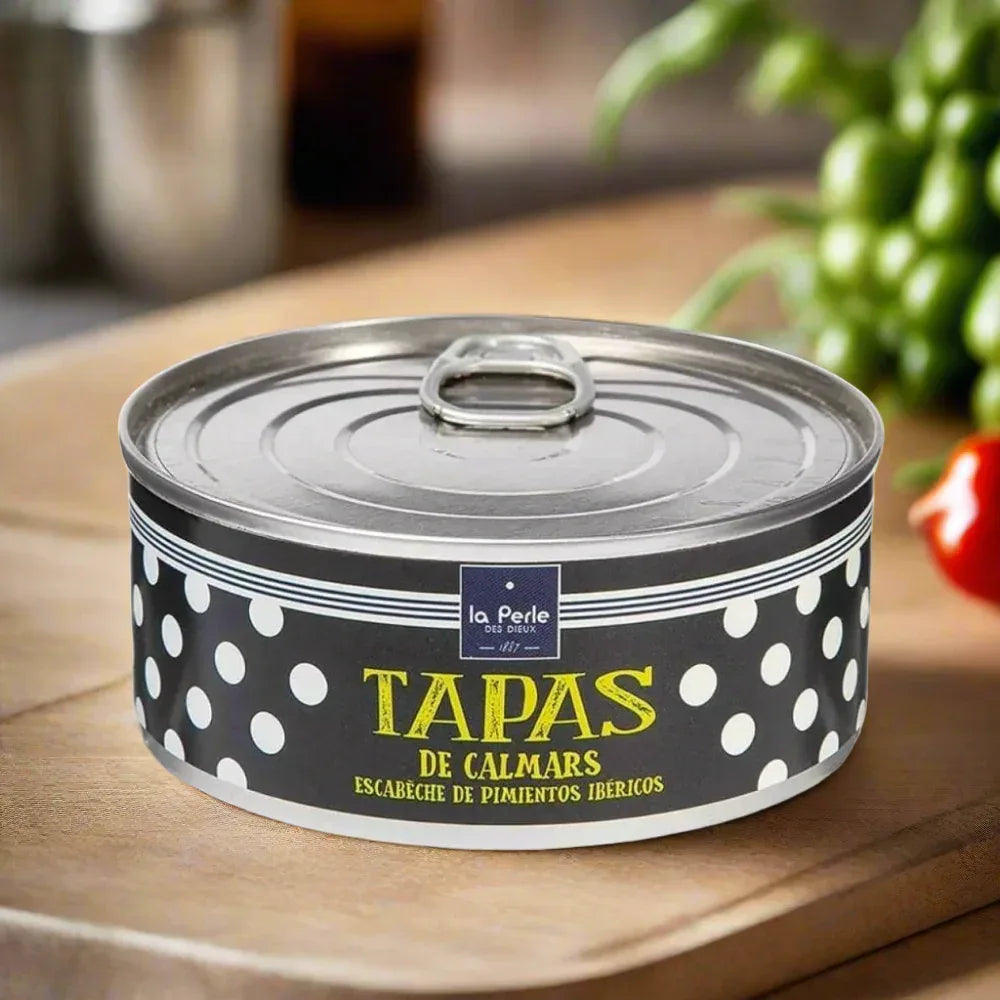 Tapas von Kalmare mit Pimientos - Perle des Dieux - Maître Philippe & Filles