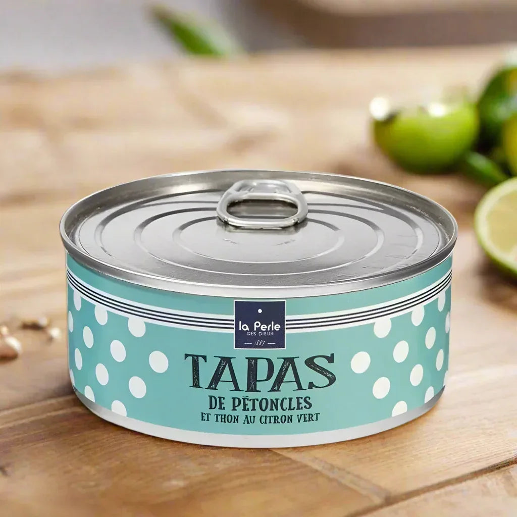 Tapas von Kammmuscheln mit Thunfisch und Limetten - Perle des Dieux - Maître Philippe & Filles