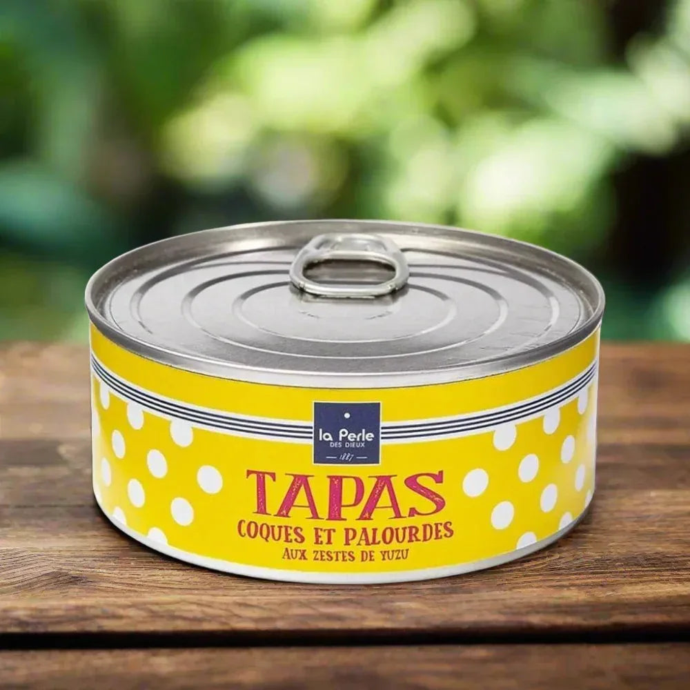 Tapas von Venusmuscheln und Herzmuscheln mit Yuzu - Perle des Dieux - Maître Philippe & Filles