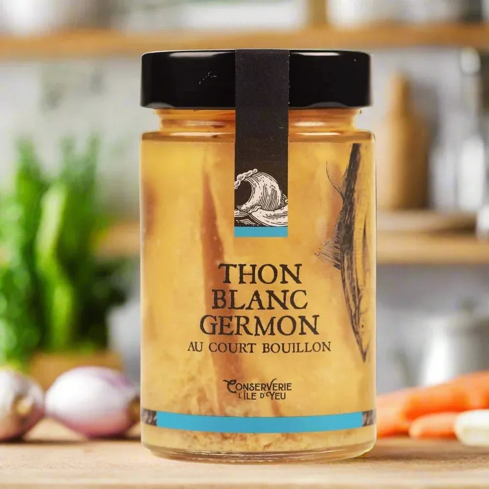 Thunfisch Albacore im "Court-Bouillon" 190g - Conserverie de l'Ile d'Yeu - Maître Philippe & Filles
