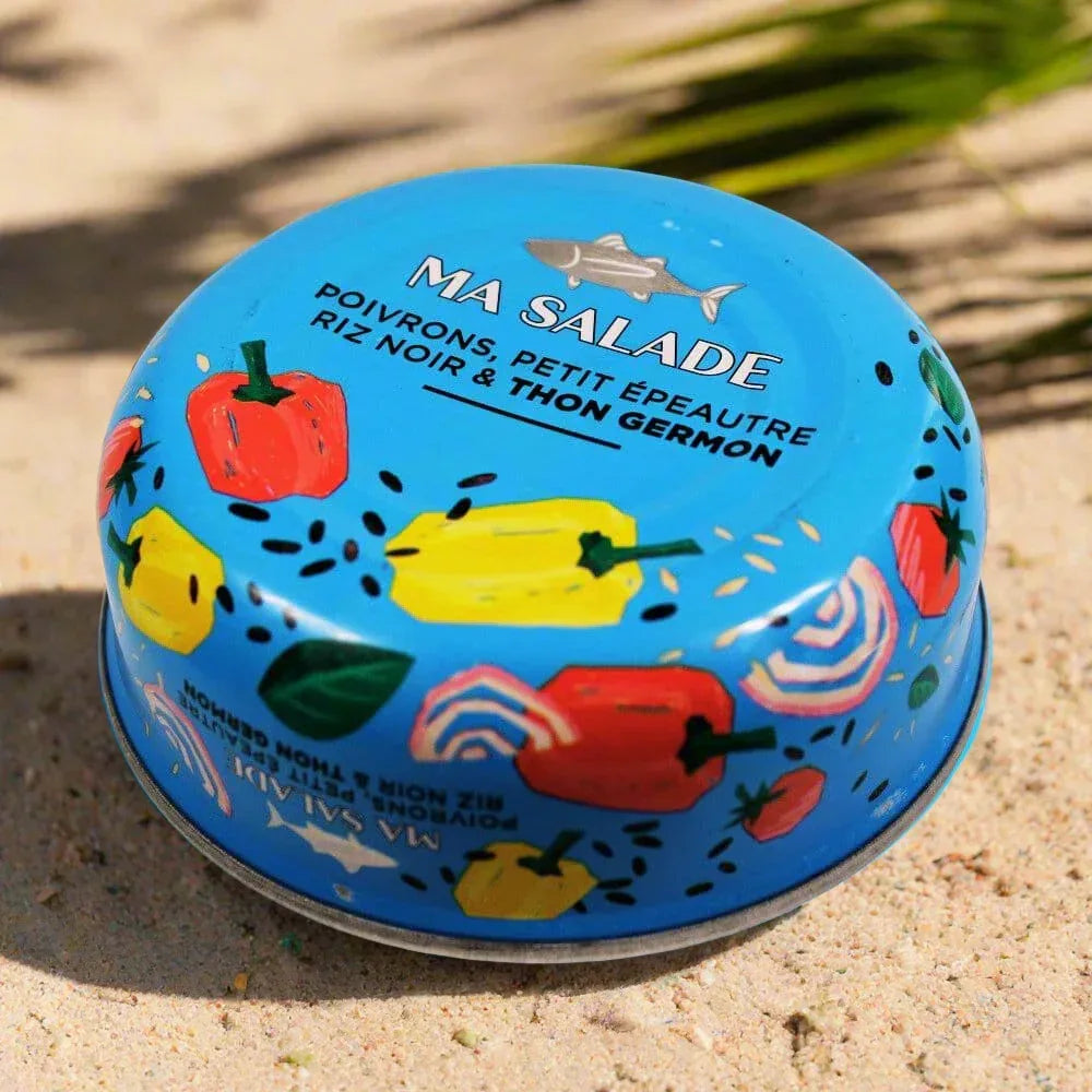 Thunfisch-Salat mit Paprika, Urdinkel und schwarzem Reis - Belle Iloise - Maître Philippe & Filles