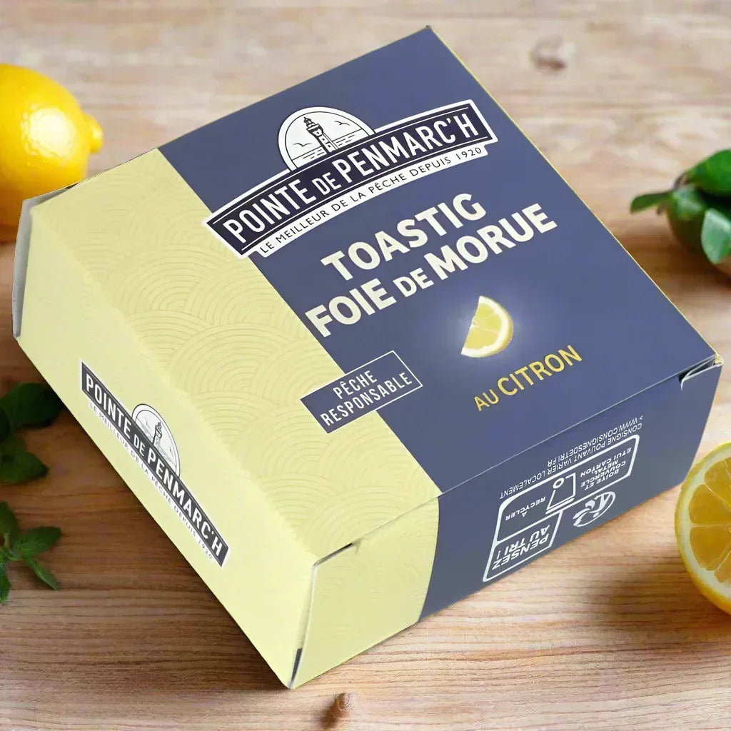 Dorschleber-Mousse mit Zitrone 90g - La Pointe de Penmarch - Maître Philippe & Filles