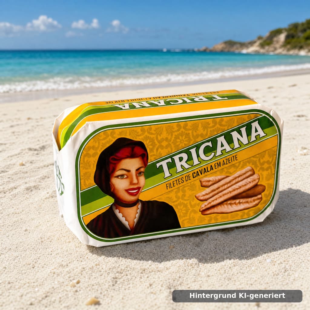 Filetes de Cavala em Azeite – Makrelenfilets in Olivenöl 120g Tricana