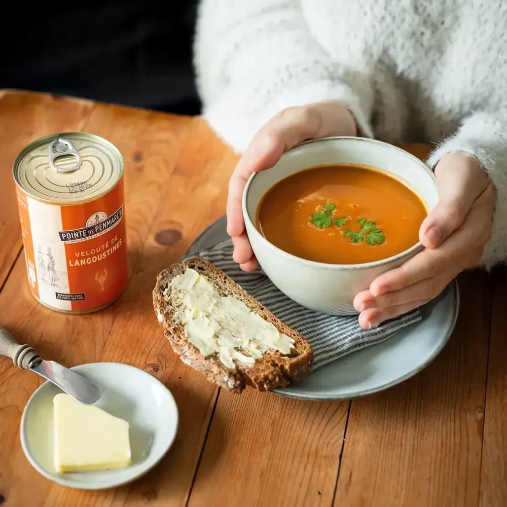 Bretonische Kaisergranat-Cremesuppe - La Pointe de Penmarch - Maître Philippe & Filles