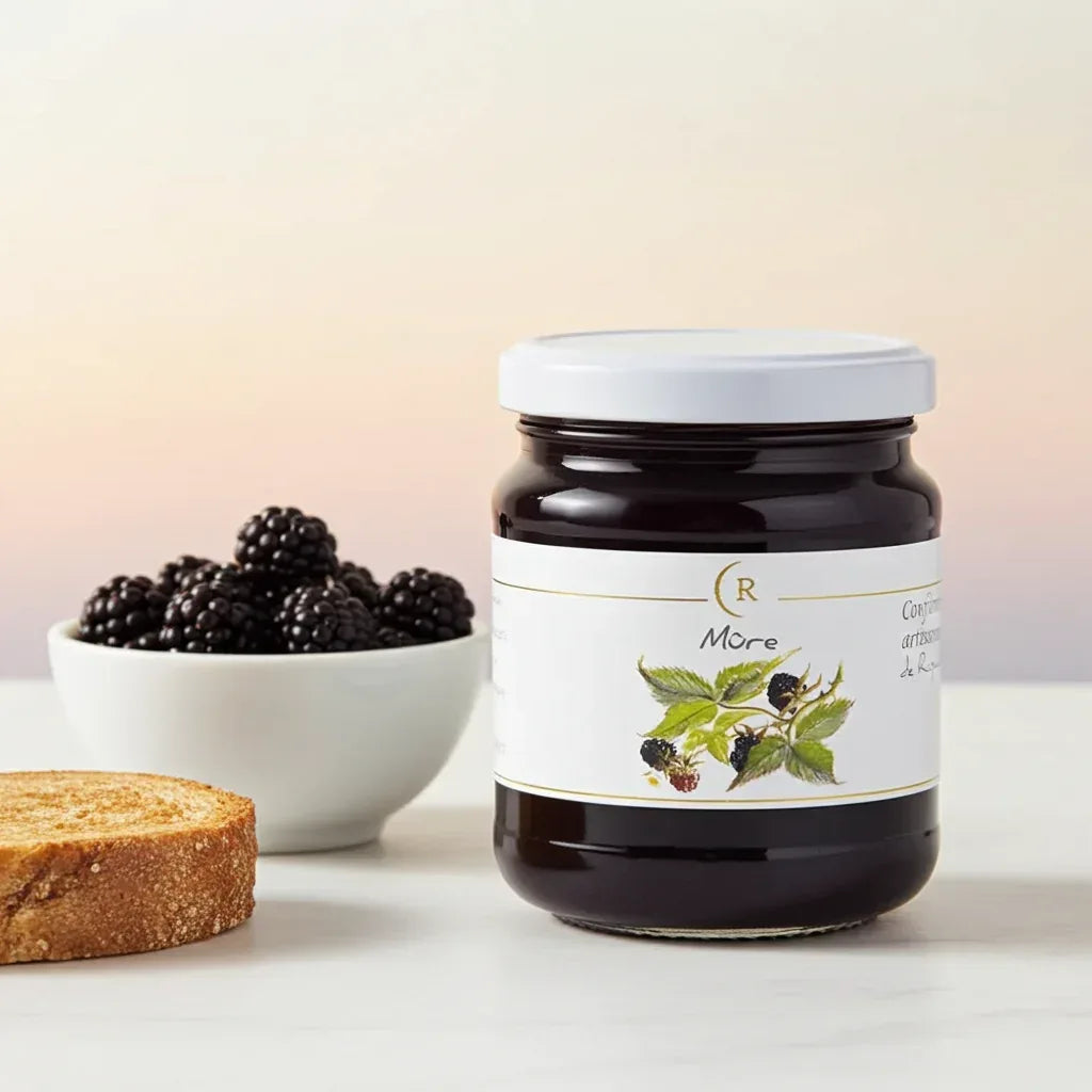 Brombeer-Konfitüre 250g - Confitures de Raphaël - Maître Philippe & Filles