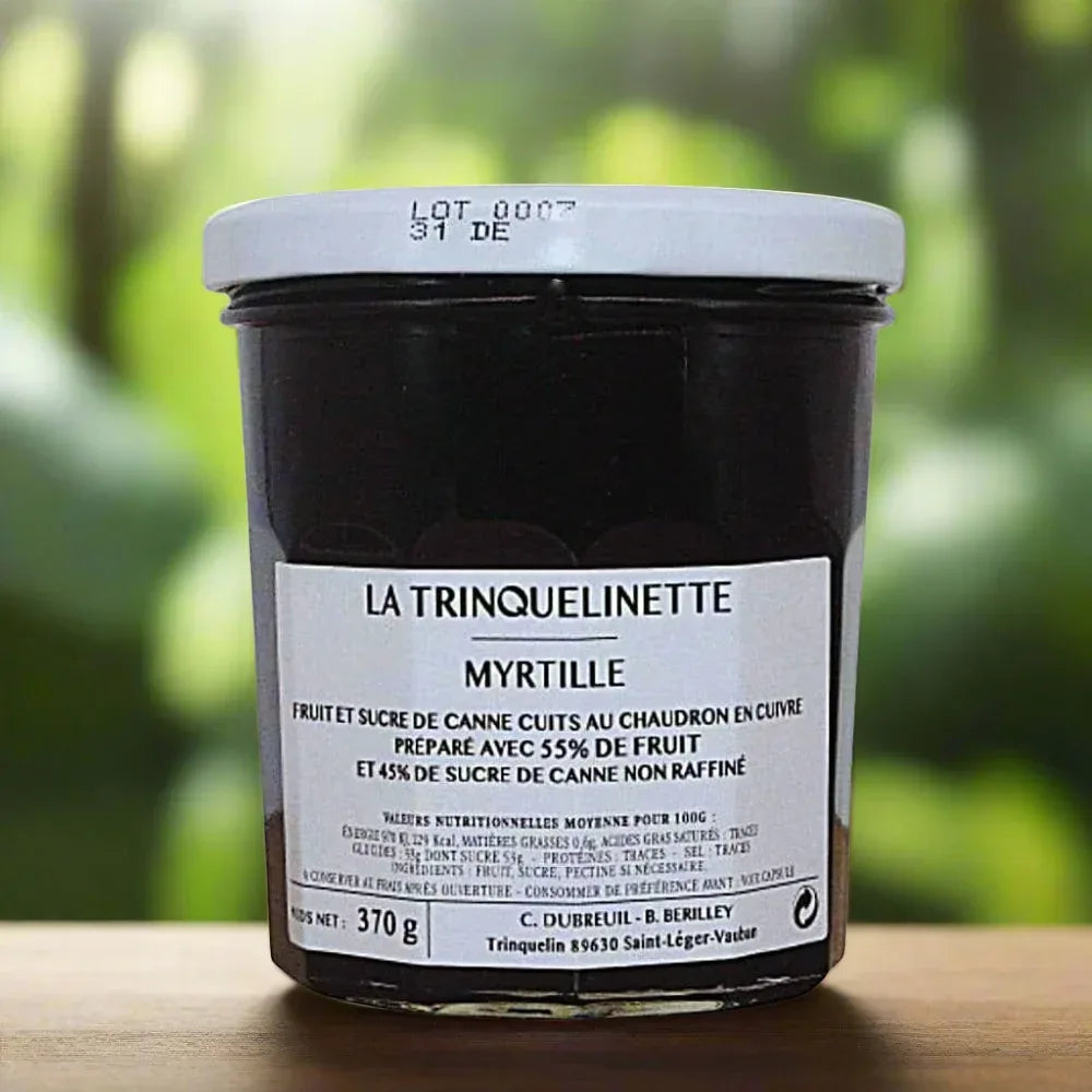 Wilde Blaubeeren-Konfitüre - La Trinquelinette - Maître Philippe & Filles