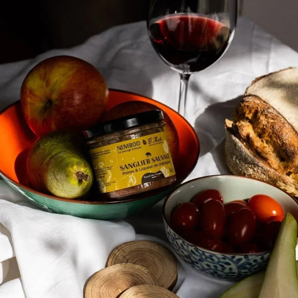Wildschweinterrine mit Birnen und Schnaps - Wild - 100g - Nemrod - Maître Philippe & Filles