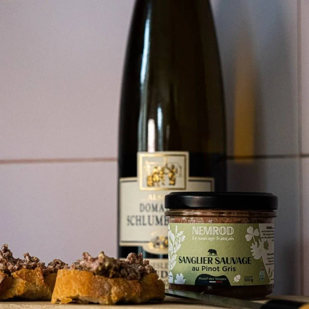 Wildschweinterrine mit Pinot Gris - Wild - 100g - Nemrod - Maître Philippe & Filles
