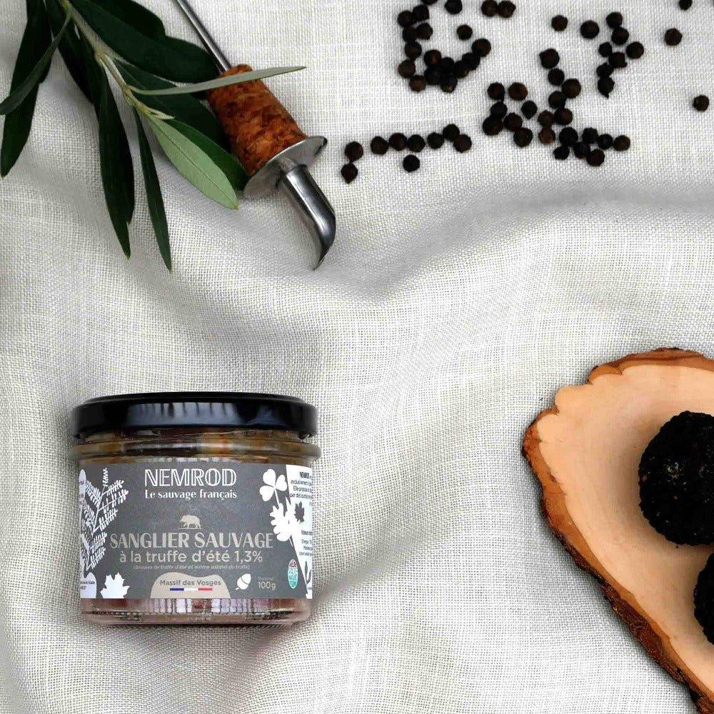 Wildschweinterrine mit Sommertrüffeln - Wild - 100g - Nemrod - Maître Philippe & Filles