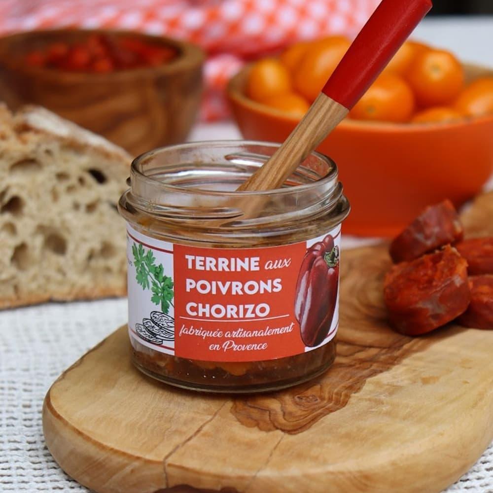 Bergschwein-Terrine mit Paprika und Chorizo 90g - Maison Telme - Maître Philippe & Filles