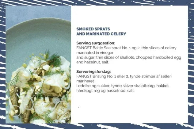 Brisling Nr. 1 Ostseesprotte mit Heidekraut und Kamille - Fangst Nordic - Maître Philippe & Filles